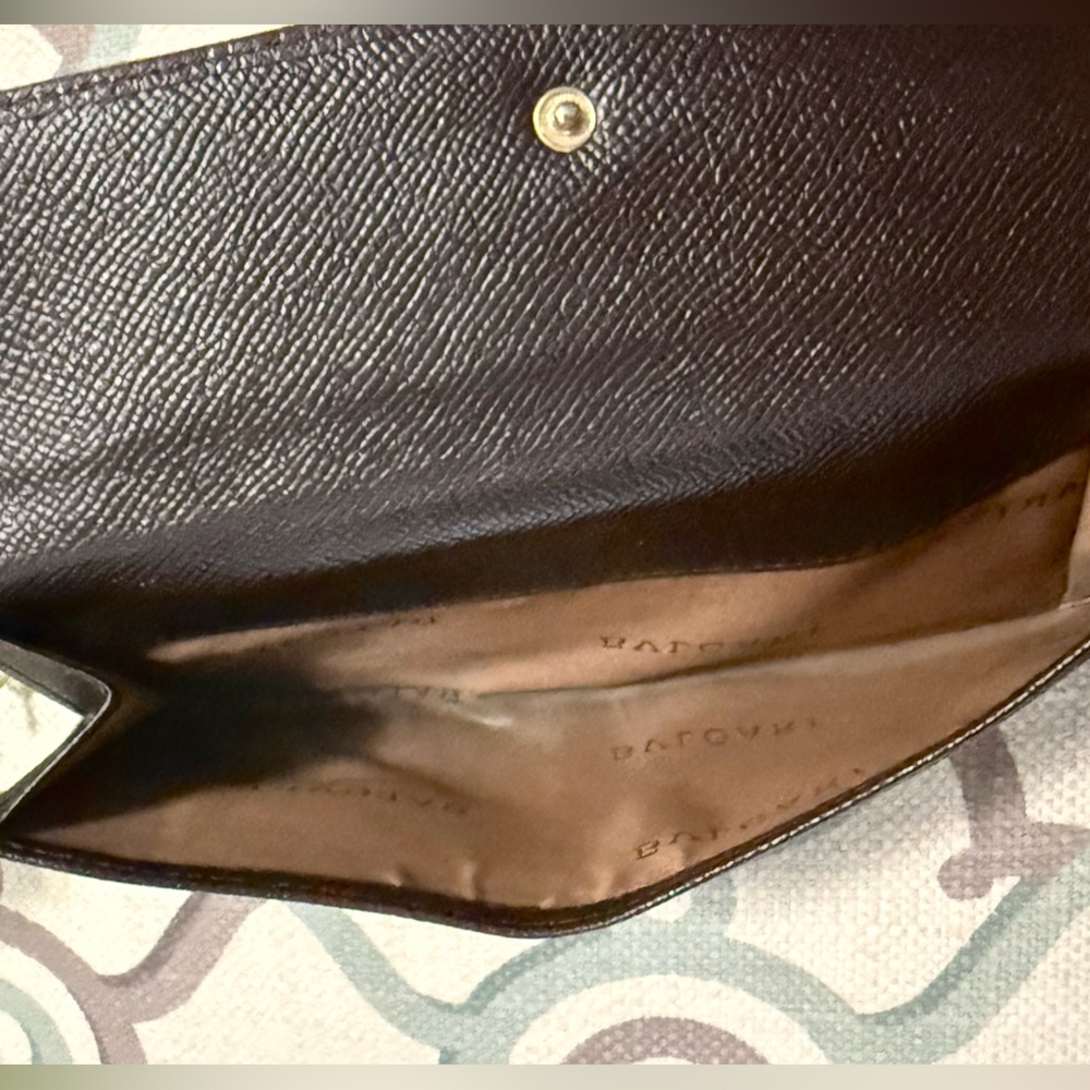 BVLGARI Brown Leather Bifold Long Wallet Purse - Picture 16 of 16